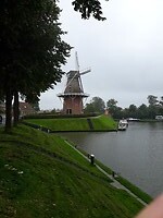 Een van de molens van Dokkum.