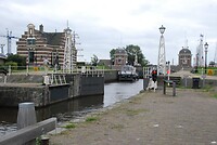 Eén van de sluizen