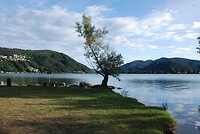 Aan het meer van Lugano