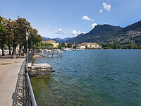 Lago di Lugano, nu vanuit de stad