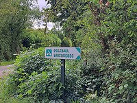 De groene route.