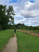 Van fietspad naar mountainbike parcours
