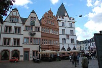 Nostalgische geven am Marktplatz