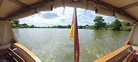 Vanuit de boot