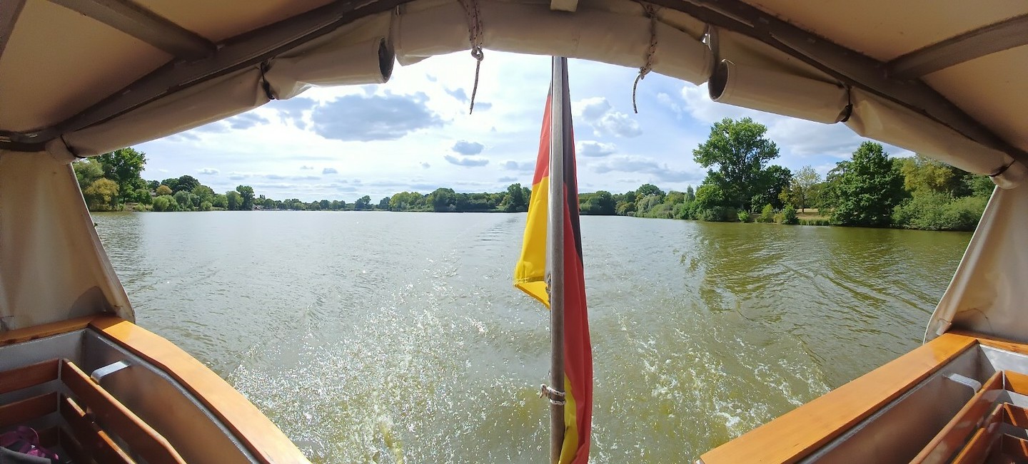 Vanuit de boot