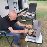 Geen vis, maar de hamburgers gisteren