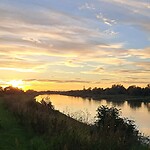 Ondergaande zon