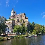 Kloosterkerk Dietkirchen vanaf het water