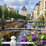 De Geul dwars door Valkenburg