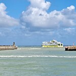 Ferry vertrekt naar Newhaven