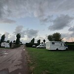 De lucht klaart op boven de camping!