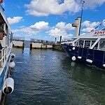 In de sluis