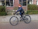 Mijn verjaardagskado: een coole mountainbike!