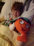Dit is mijn vriendje, Chemo-Kasper.