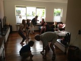 Even dansen en gek doen...
