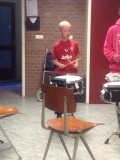 Drummen als een malle...