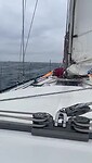 Naar de ingang zoeken tussen de rotskust van Göteborg