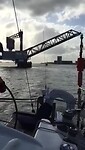 Laatste brug in Lymfjord bij Aalborg