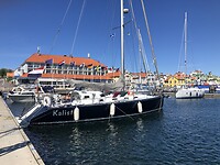Mooie plek aan hekanker in Marstrand