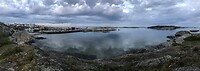 Panorama Rörö met jachthaven op achtergrond