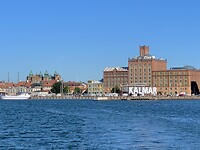 Ingang jachthaven Kalmar