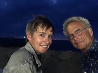 Afsluitend diner terras de Noorman aan het wad