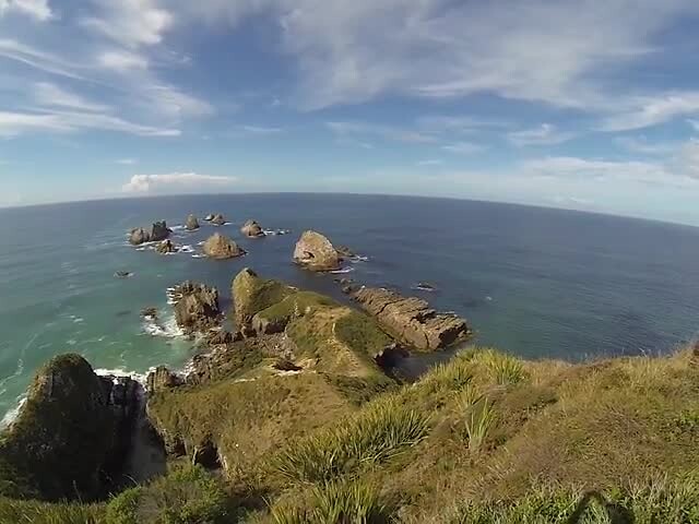 Nugget Point bij de Catlins