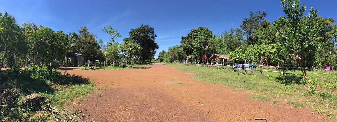 Bij onze bungalow