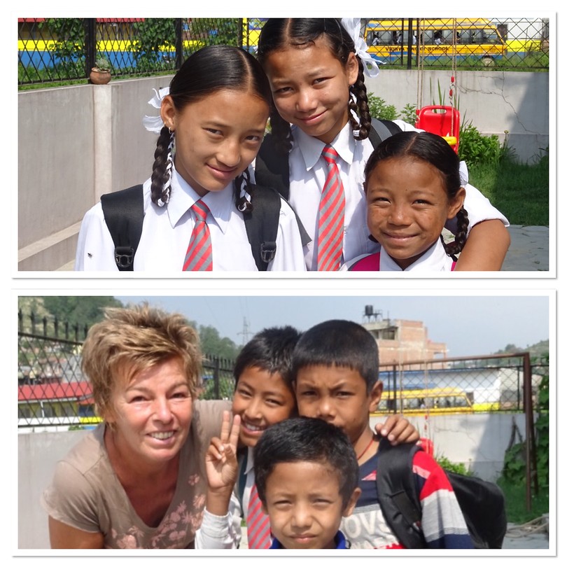 De 'straatkinderen' in Banepa