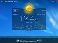 Het weer straks in Pokhara