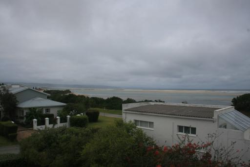 zicht vanuit de 'loft' kamer