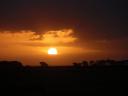 Zonsondergang in Oeo
