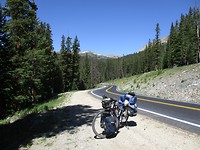 Fahrt zum Cottonwood Pass
