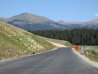 Blick zurueck zum Cottonwood Pass