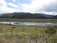 Aussicht zum Rio Grande Reservoir