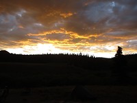Abendstimmung am Silver Thread CG