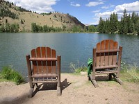 Sonntag Nachmittag bei Clarks Lakes