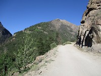 Fahrt zum Cinnamon Pass (3100m)