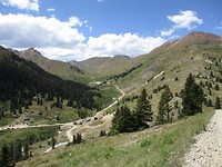 Sicht auf Animas Fork