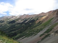 Aussicht vom Ophir Pass