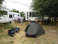 Camp im Trailer Park
