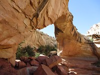 Natural Bridge in Capitol Reef NP
