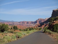 Scenic Drive Capitol Reef NP