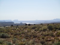 Lake Powell in Sicht