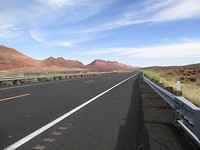 Highway 89 suedlich von The Gap