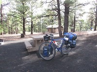 Bonito Campground beim Sunset Crater National Monument