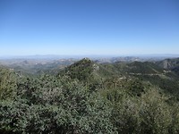 Aussicht vom Emory Pass Richtung Caballo Lake