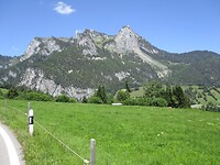 Richtung Jaunpass