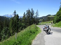 Richtung Col de la Croix