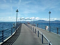Lac Léman bei Le Bouveret